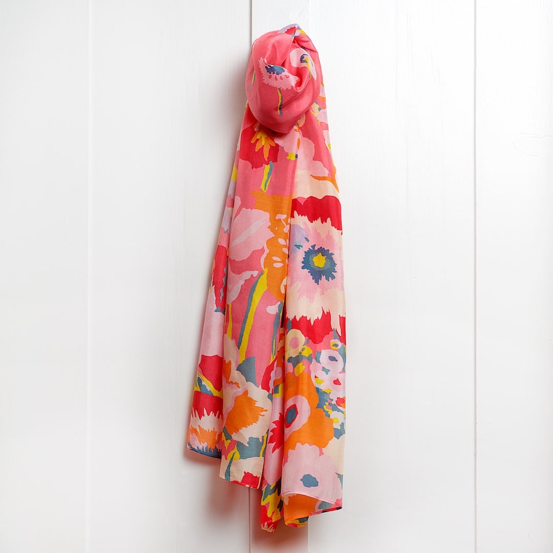 Secret Garden Potpourri Silk Scarf