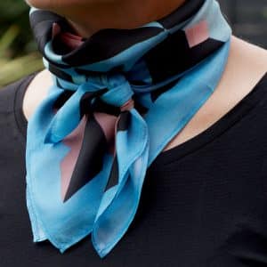 Alternative view of Diamond Life Square Silk Scarf