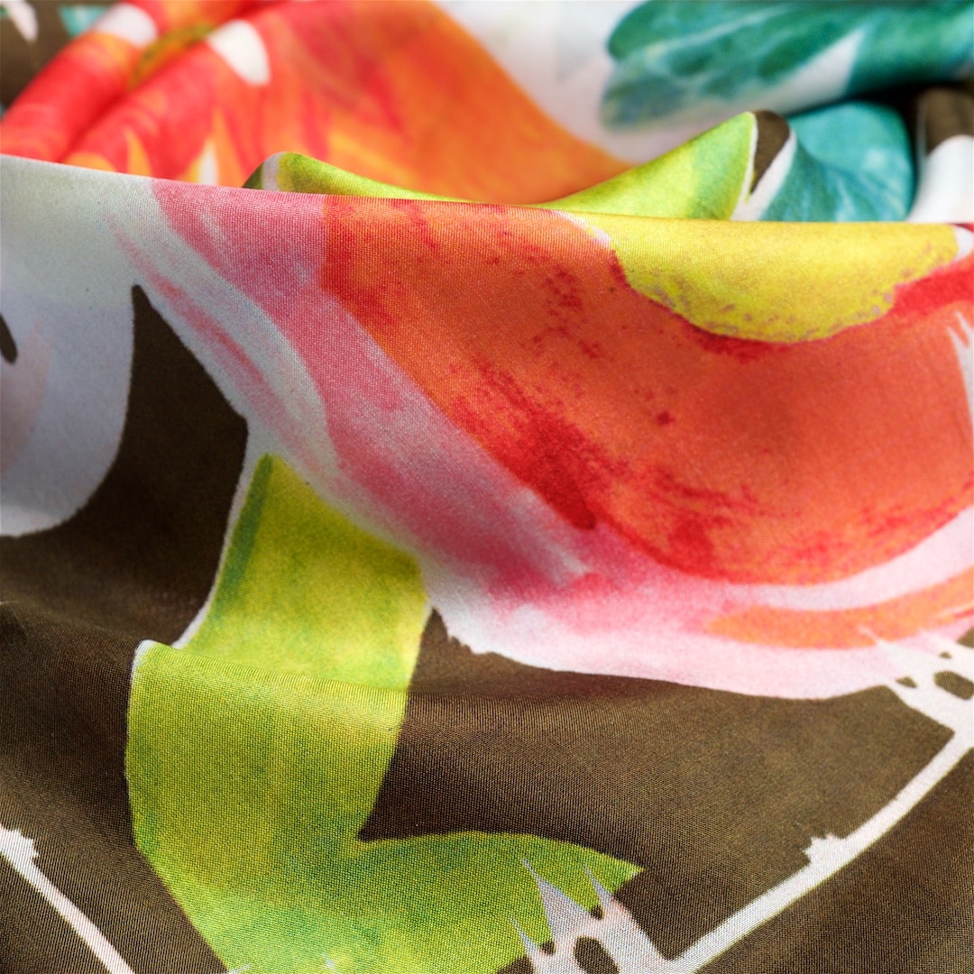 Grandiflora Skyline Square Silk Scarf - Image 7