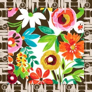 Alternative view of Grandiflora Skyline Square Silk Scarf